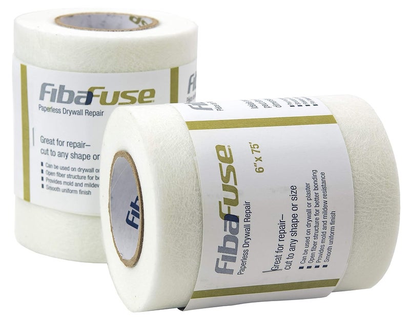 ADFORS FibaFuse FDW9018-U 6" X 75' Paperless Drywall Repair, White - Image 2